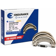 Endurance Genuine 520AM01649 Honda Activa / Spacy / Pcx Uyumlu Yaylı Arka Kampana Fren Balatası Seti