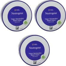Mey İthalat Neutrogena Norveç Formülü Yoğun Nemlendirici Bakım Kremi 200 ml x 3 Adet