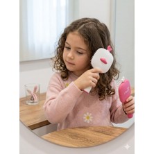 Mey İthalat Bebek Çocuk Saç Açıcı Tarak, Silikon Uçlu, Saça Zarar Vermeyen, Tüm Saç Türleri Için, Plastik, 1 Adet