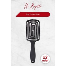 Mey İthalat Nascita Professional Üç Boyutlu Saç Fırçası Siyah x 2 Adet
