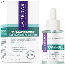 Mey İthalat 10% Niacinamide 1% Tranexamic Acid 1% Zinc Pca Anti-Blemish Serum, Gözenek Sıkılaştırıcı Bariyer Onarıcı Cilt Bakım Serumu, 30 ml