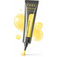 Mey İthalat The Ceel Retinal%0.1 Sıkılaştırıcı Krem 15 ml - Retinaldehyde, 7x Hyaluronik Asit Kompleksi, Azelaik Asit ve Q10 Içeren Yenileyici ve Nemlendirici Yüz Bakım Kremi