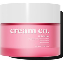 Mey İthalat Cream Co. Su Bazlı Moisturizer Nemlendirici Aydınlatıcı Yüz Kremi, Hyaluronik Asit, 50 Ml, Tüm Cilt Tipleri