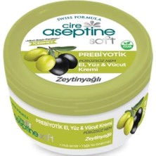 Mey İthalat Cire Aseptine Soft Prebiyotik Zeytinyağlı El, Yüz ve Vücut Kremi 30 ml