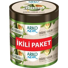 Mey İthalat Arko Nem Değerli Yağlar Avokado Yağı El ve Vücut Kremi 2 x 250 ml