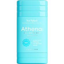 Mey İthalat Athena Club Sea Splash Alüminyumsuz Tüm Vücut Stick Deodorant 85GR, 810077123201