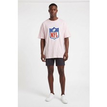 Usa Basketball Nfl B. Pembe Oversize Erkek T-Shirt 141936