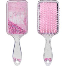 Mey İthalat Miniso Sim Dolgulu Saç Fırçası (Kare) - Pembe