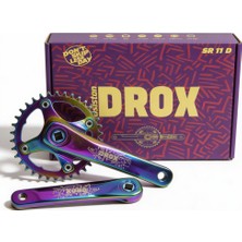 Asistan Drox Rainbow Sr-11 34T Tek Yaprak Aynakol Kare Mil 170MM