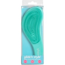 Mey İthalat Glide'n Style Metalik Gökkuşağı Ergonomik Açma Tarama Fırçası GS247