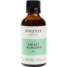 Mey İthalat Polente Natural - Tatlı Badem Yağı - Soğuk Sıkım (50 Ml)