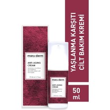 Mey İthalat Maru.derm Anti-Age Kırışıklık Karşıtı Cilt Bakım Kremi 50 ml