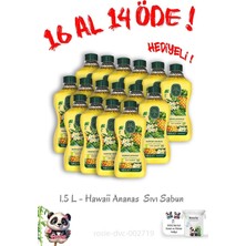 Mey İthalat 16 Al 14 Öde Hawaii Ananas Sıvı Sabun 1.5 L