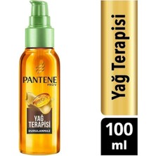 Mey İthalat Pantene Pro-V Yağ Terapisi Doğal Sentez Argan Yağlı Elixir, 100 Ml, Saç Bakım Serumu