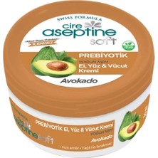 Mey İthalat Cire Aseptine Soft Prebiyotik Avokado El, Yüz ve Vücut Kremi 30 ml