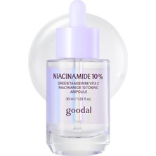 Mey İthalat Goodal%10 Niacinamide Içerikli Ampul Goodal Green Tangerine Vita C Niacinamide 10 Toning Ampoule