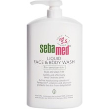 Mey İthalat Sebamed Yüz & Vücut Temizleyici, Sıvı, 1000 Ml, Ph 5.5, Hassas Cilt Için