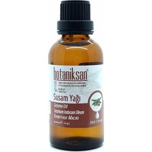 Mey İthalat Botaniksan Susam Yağı 50ML Soğuk Sıkım, Saf, Doğal, Katkısız