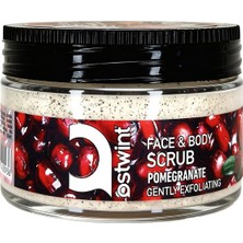 Mey İthalat Ostwint Yüz ve Vücut Peeling Scrub Nar 300 Ml, Cilt Temizleyici, Pürüssüzleştirici, Dolaşımı Hızlandırıcı