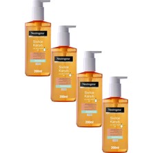 Mey İthalat Neutrogena Visibly Clear Sivilce Karşıtı Yüz Temizleme Jeli (4 x 200 Ml)
