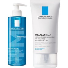 Mey İthalat La Roche Posay Effaclar Jel 400 ml + Effaclar Mat Nemlendirici 40 ml Set