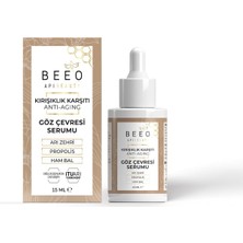 Mey İthalat Bee'o Apibeauty Arı Zehirli Propolisli Anti-Aging Göz Çevresi Bakım Serumu, 15 ml