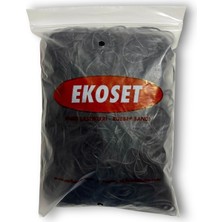 Ekoset Siyah Paket Lastiği 70MM 3000 Adet