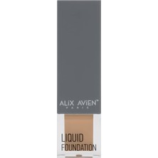 Mey İthalat Alıx Avıen Güneş Koruyucu SPF35+ Nemlendirici Etkili Kremsi Likit Fondöten - Liquid Foundation 302 Ochre Beige