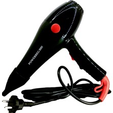 Mey İthalat Powerbeg 5000 Powerstar Profesyonel Fön Makinesi - 2500W Yüksek Performanslı Kuaför Tipi Kurutma ve Şekillendirme Makinesi - Ac Motor - Siyah