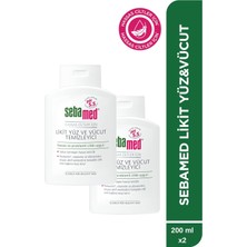 Mey İthalat Sebamed Likit Yüz ve Vücut Temizleyici, 200 ml x 2 Adet