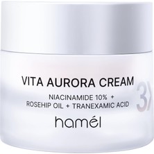Mey İthalat 3x Vita Aurora Cream%10 Niacinamide Koyu Leke Karşıtı Cilt Tonu Eşitleyici Krem Kore 50ML
