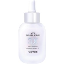 Mey İthalat 3x Vita Aurora Serum%10 Niacinamide Koyu Leke Karşıtı Cilt Tonu Eşitleyici Serum Kore 30ML