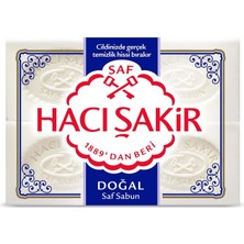 Mey İthalat Hacı Şakir Doğal Geleneksel Beyaz Sabun (4 Adet)