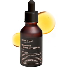 Mey İthalat Mary&may Idebenone + Blackberry Antioksidan ve Leke Karşıtı Böğürtlen Içeren Canlandırıcı Serum 30 ml