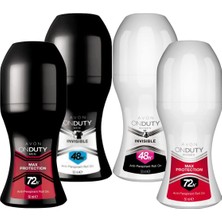 Mey İthalat Avon Onduty Invisible ve Max Protection Kadın Erkek Rollon Paketi