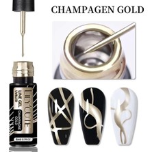 Mey İthalat Lilycute Lily Cute Metalik Nail Art Çizim Ojesi Champagen Gold (56567) 4187