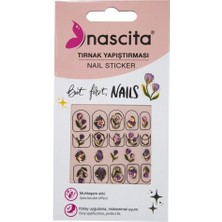 Mey İthalat Nascita Lale Desenli Tırnak Stickerı - 33
