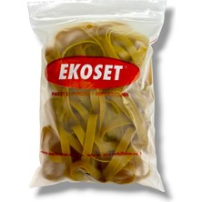 Ekoset Kauçuk Ekstra Kalın Paket Lastiği 130X10MM 500 Gram