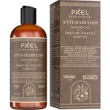 Mey İthalat Pxel Saç Dökülme Karşıtı Şampuan 400 ml – Bitkisel Özlü, Kafein ve Biotin Destekli – Incelen ve Zayıflayan Saçlar Için Güçlendirici Vegan Şampuan – Kadın ve Erkek Kullanımına Uygun