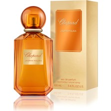 Mey İthalat Chopard Jasmin Malika 100 ml – Eau De Parfum Kadınlar Için – Çiçekli Chypre Kokusu – Yasemin, Mandalina ve Paçuli Çiçekli ve Açık Notalar – Turuncu Renkli Cam Şişe