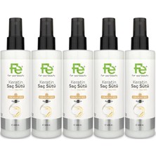 Mey İthalat Fe Keratin Saç Sütü 200ML, 5'li Set
