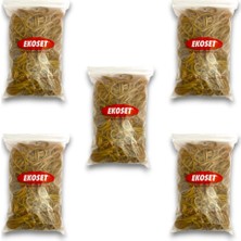 Ekoset Kauçuk Kalın Paket Lastiği 100X5MM 5 kg