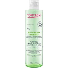 Mey İthalat Topicrem Ac Purifying Micellar Water Yüz ve Makyaj Temizleme Suyu 200 ml