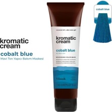 Mey İthalat Nook Kromatic Cream Kobalt Blue Mavi Saç Maskesi, 150ML, Renk Tazeleyen, Vegan, Silikonsuz, Asidik Ph Formülü