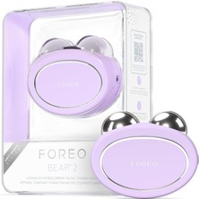 Mey İthalat Foreo Bear 2 Advanced Lifting & Toning Microcurrent Facial Device - Anti Aging Face Sculpting Tool - Instant Face Lift - Firm & Contour - Non-Invasive Skin Care Tools - Lavender