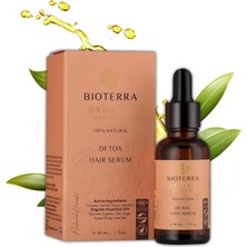 Mey İthalat Bioterra Organik Saç Bakım Serumu – Saç Uzatıcı & Dökülme Karşıtı Yoğun Bakım Losyonu | Sarımsak, Argan, Ginseng & Uçucu Yağlar | %100 Doğal & Organik Içerik