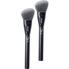 Mey İthalat Avon Angled Allık Fırçası Ikili Set