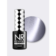 Mey İthalat Nail Republic Satin Cat Kedi Gözü Kalıcı Oje 10ML 137
