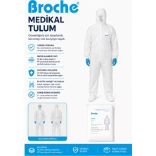 Broche Medikal Tulum Xl Beden 10'lu