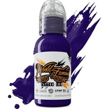 Mey İthalat Amsterdam Purple - World Famous Ink Dövme Boyası - 1OZ/30ML